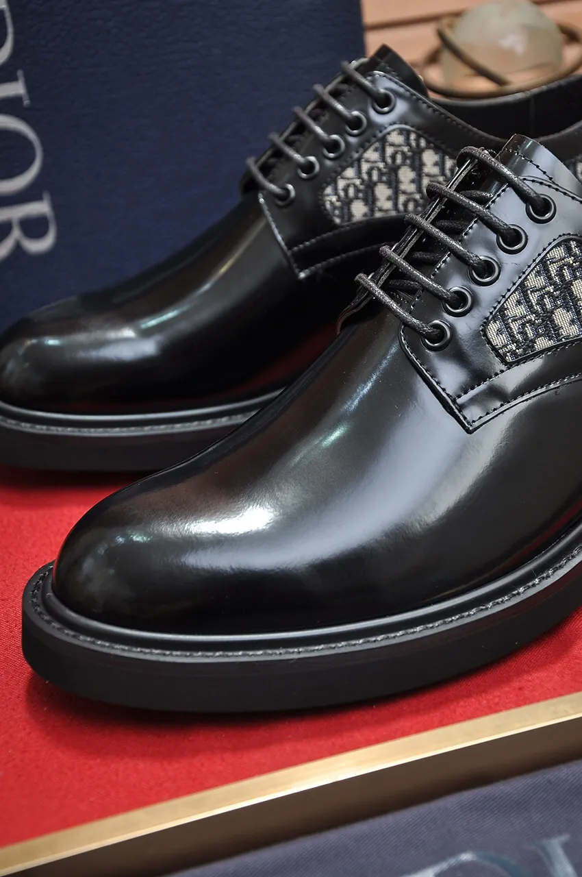 Men's shoes 💰560💶[Dior] (cowhide lining) Dior original 1:1 high quality factory, imported original materials, imported original cowhide, water-dyed cowhide lining, original TPU outsole, code number: 38-44